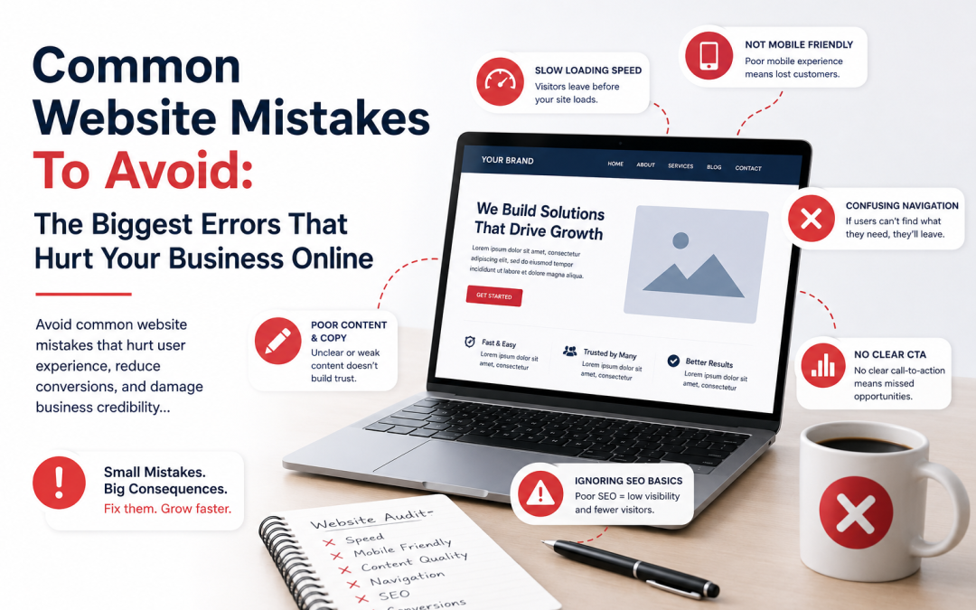 Common Website Mistakes To Avoid