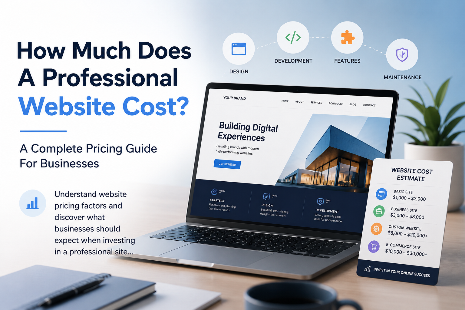 How Much Does A Professional Website Cost ?