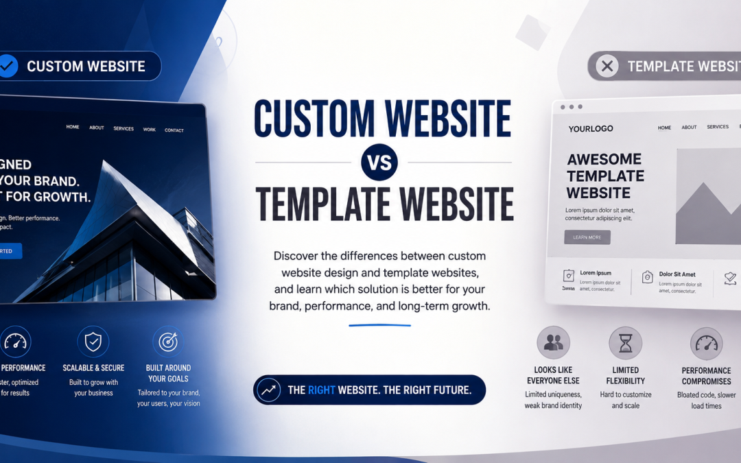 Custom Website vs Template Website :